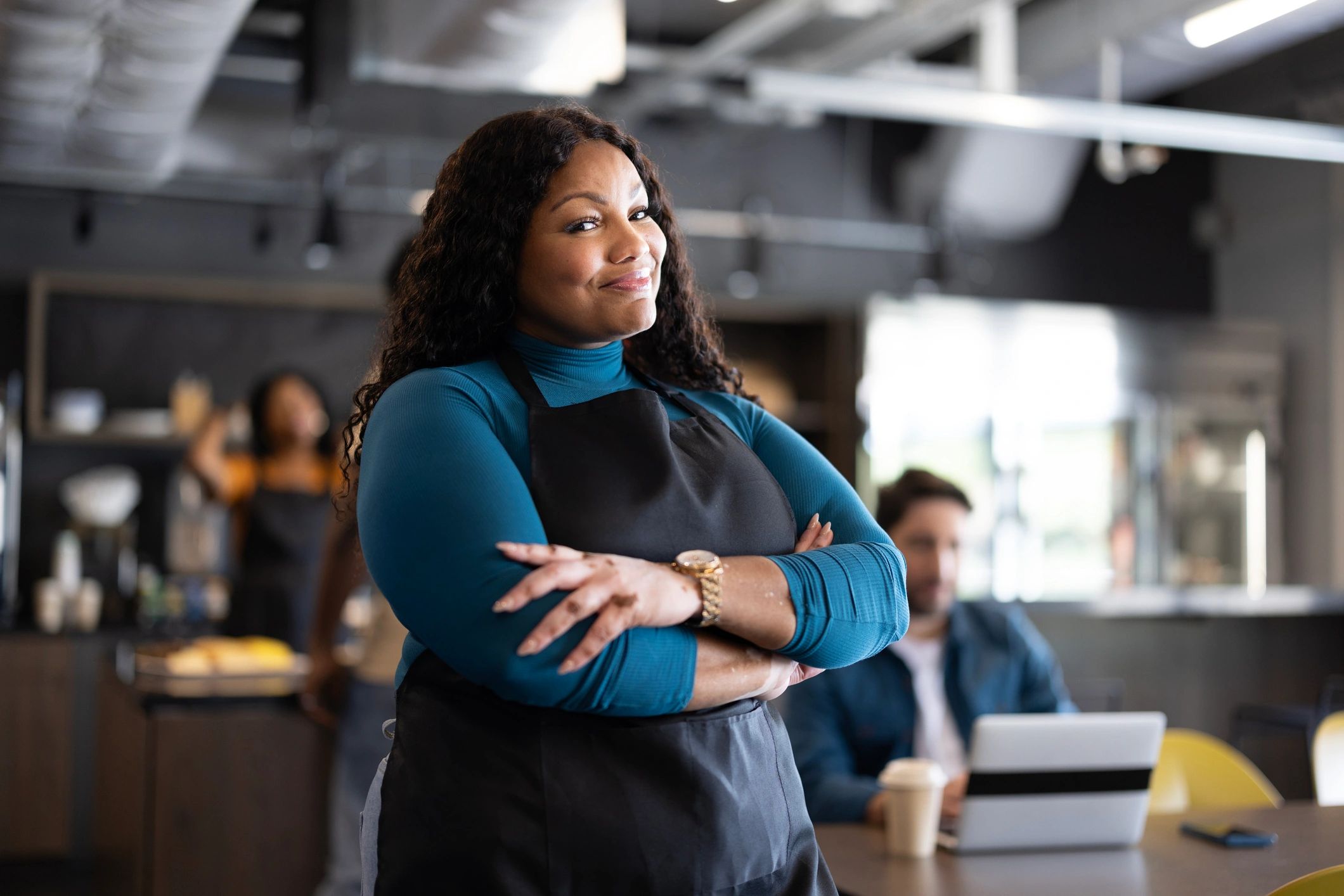 Business professional portrait testimonial